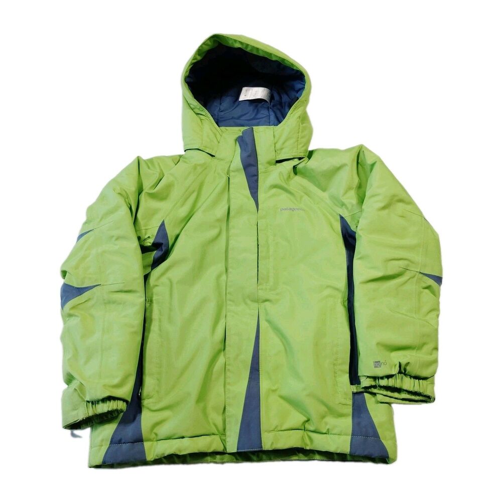Patagonia Parka H2No Ski Jacket Boys S 8 Winter Coat Hooded Snowboard Gorpcore